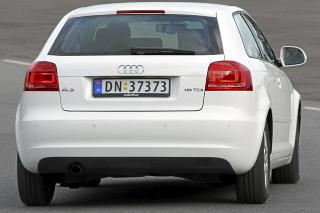 HARMONISK:Audi A3 har et harmonisk, om ikke altfor spennende ytre. Foto: Terje Bj�rnsen