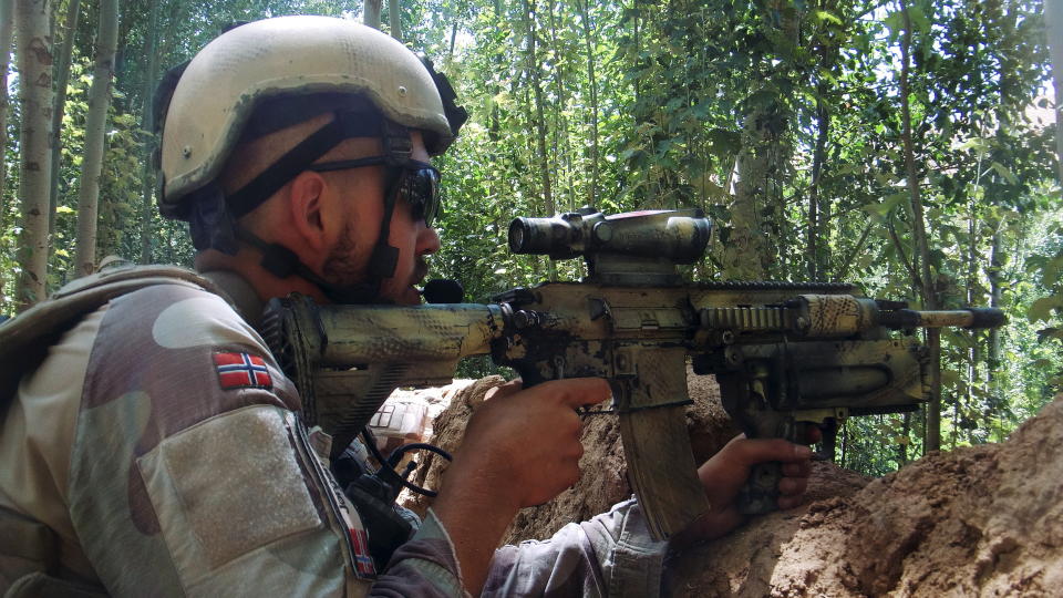 HOLDNINGER: Norske soldaters holdninger i Afghanistan har kommet i fokus etter et intervju i magasinet Alfa, som kommer i salg fredag. Foto: Scanpix
