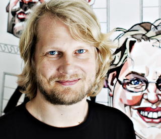 -VIS FORST�ELSE: Leder for Litteraturhuset, Aslak Sira Myhre (36). Foto: Nina Hansen / Dagbladet
