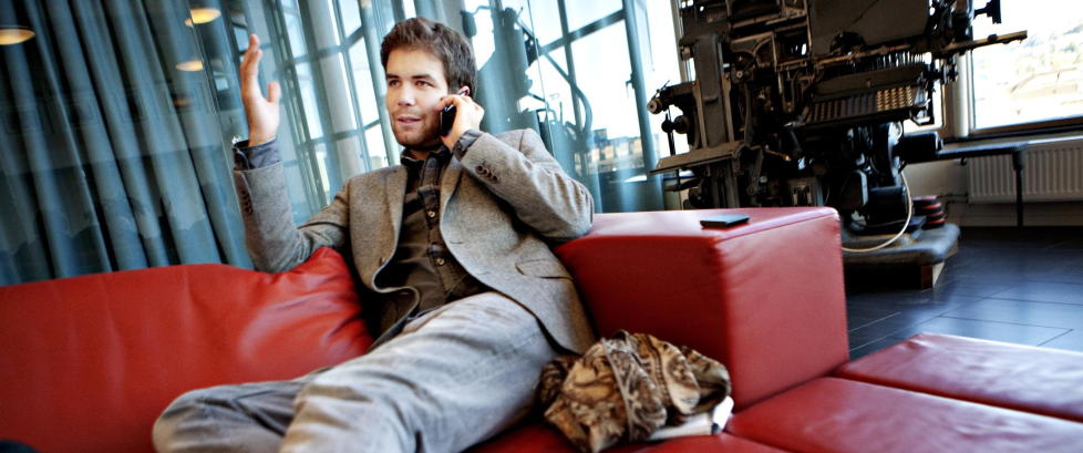 LOVER � SENDE INN: Magnus S. R�nningen, redakt�r i bladet Alfa og daglig leder i Magnum Media, lover � betale gebyr og sende inn regnskap. Foto: Torbj�rn Gr�nning / Dagbladet
