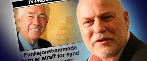 - Kreftnyra jeg m�tte fjerne var et resultat av min synd