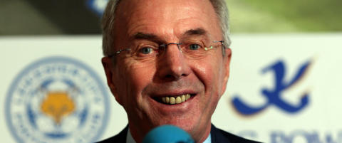 Svennis presentert som ny Leicester-boss