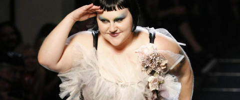 Beth Ditto har inntatt catwalken