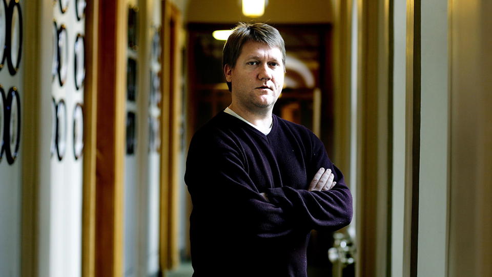 SKRIVER OM �STANKEN� og �SVINERIET�: VGs politiske journalist Eirik Mosveen.Foto: Jacques Hvistendahl