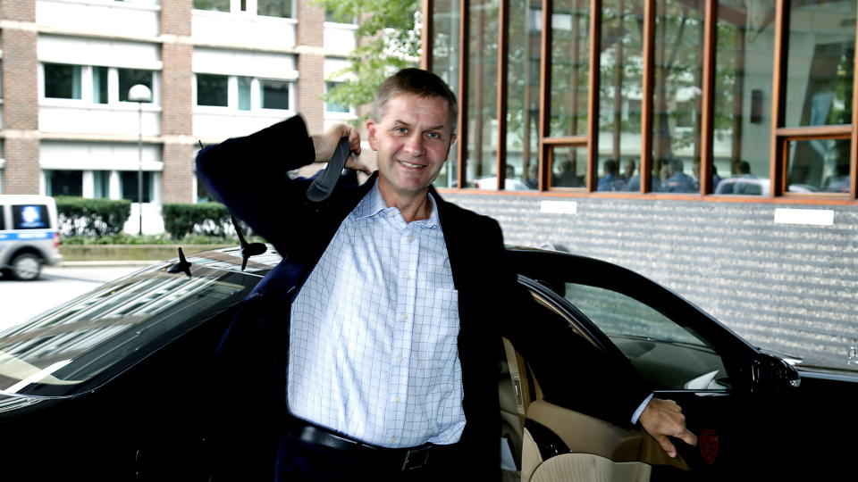 LAKSEN SKAL F� PENGER AV ERIK: Fjellreven ogs�, if�lge Erik Solheim. I dag legges statsbudsjettet fram. Foto: Jacques Hvistendahl/ Dagbladet.