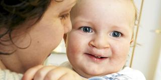 STORT SMIL: N� kan Marius smile med hele ansiktet. Foto: Kjersti Gjems Vangberg