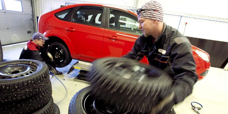 STOR TEST: Nokian Hakkapeliitta 7 kommer best ut i den store testen av piggdekk.