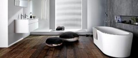 Fliser, vinyl eller v�tromsmaling?