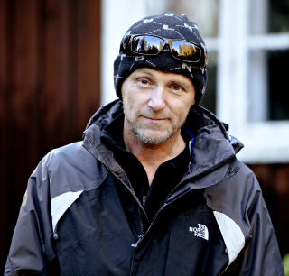 FORFATTEREN: Jo Nesb� sier at den Harry Hole han ser for seg ikke finnes i virkeligheten. Foto: Lars Eivind Bones