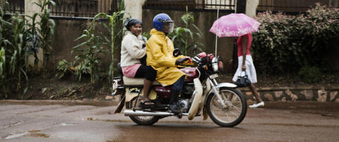 Hvilken hjelm vil bli en hit i Uganda?