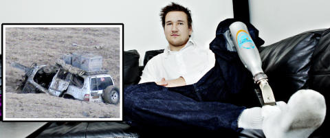 En veibombe rev i stykker  Kjetils bein. Han vil tilbake til Afghanistan.