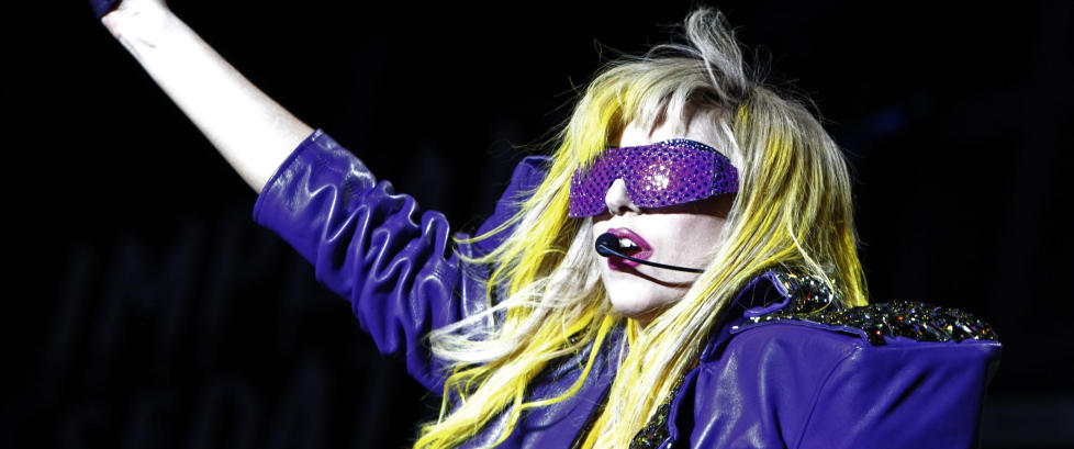 BESTE POPARTIST:  Lady Gaga ble k�ret til beste popartis under MTV European Music Awards i Madrid s�ndag kveld. Foto: AP Photo