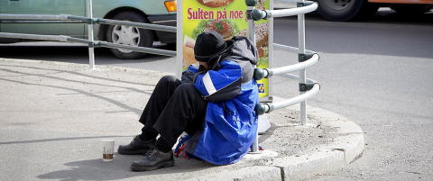 Ingen tiggere har meldt seg til tiggerregister