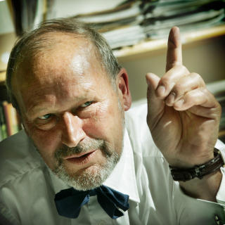 Kjent positur: Debattanten og provokat�ren  Per Fugelli er godt synlig i samfunnsdebatten..
Foto: Heiko Junge / SCANPIX .