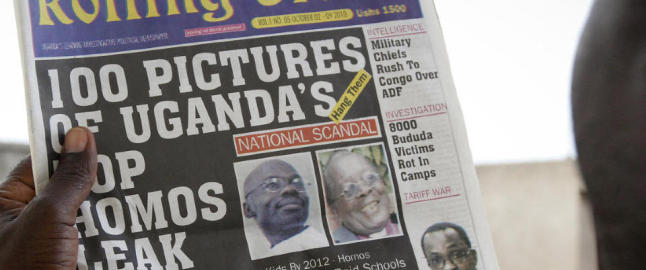 Uganda-avis publiserte drapsliste over homofile