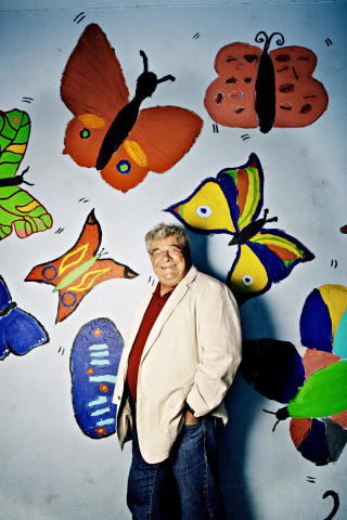 Familieterapeut Jesper Juul. 
Foto: J�rn H. Moen / Dagbladet