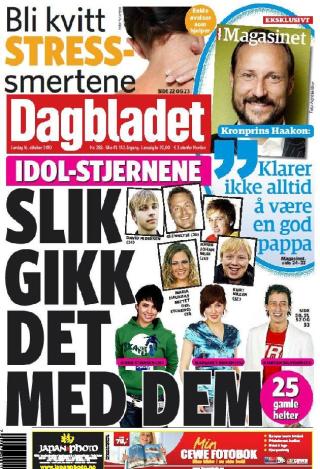 F� DEN HJEM:  Hvis du bor i Oslo eller Akershus kan du f� Dagbladet i postkassa i helgene fra desember.