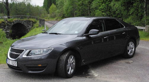 GOD NUMMER TO: Saab 9-5 ble presentert for verdenspressen i Trollh�ttan i juni i �r. 
Foto:  �IVIND MONN IVERSEN