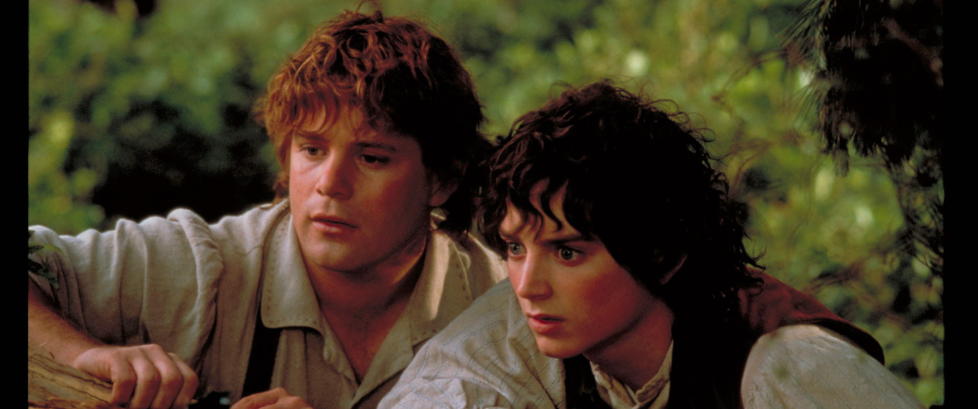 SATTE HOBBITENE P� KARTET: Sean Austin og Elijah Wood spilte henholdsvis Samvis Gamgod og Frodo Lommelun i den suksessfulle filmatiseringen av �Ringenes Herre�. N� skal det ogs� lages film av forl�peren, boka �Hobbiten�. Foto: Filmweb