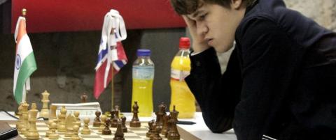 Carlsen holder ledelsen i Kina