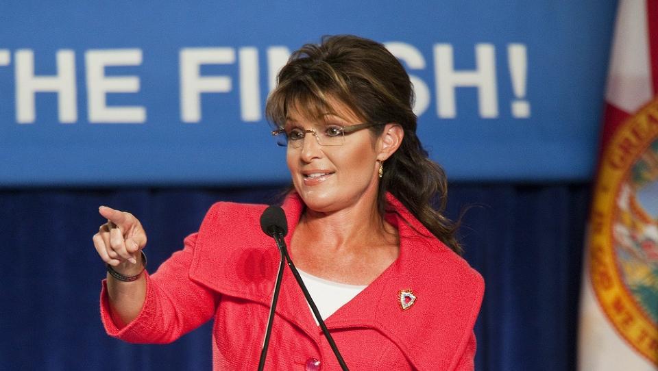 PRESIDENTKANIDAT I 2012: Sarah Palin, tidligere guvern�r i Alaska og Republikanernes visepresidentkandidat i 2008, vurderer � stille som kandidat i presidentvalget i 2012. Matt Stroshane/Getty Images/AFP