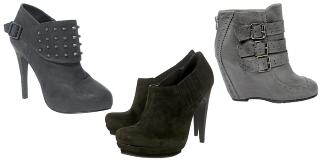FRA VENSTRE: Ash (kr 1539), Topshop (kr 723), Bianco (kr 1300). Foto:Asos.com, produsent.