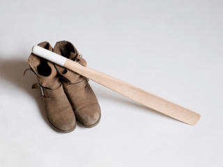 �Spoon�: Skohorn, designet av Christoffer Angell