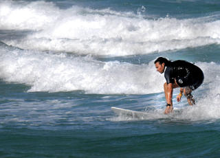  FUERTEVENTURA:  Den vindfulle �ya regnes ogs�  som et surfeparadis.  Foto: JOHN TERJE PEDERSEN/Dagbladet