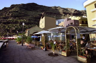  LA PALMA:  Tazacorte, en koselig liten by p� vestsiden. Foto: GEIR B�LSTAD/Dagbladet