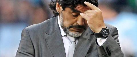 Trist 50-�rsfeiring for Maradona