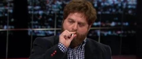 �Hangover�-stjerne r�ykte marihuana p� direktesendt tv