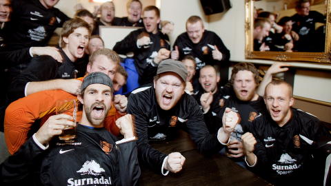 LEDER: Fotballaget Wam-Kam har f�tt imponerende mange stemmer og leder klassen for spesialidrettslag under 100 medlemmer.
Foto: Espen R�st / Dagbladet