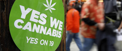 California sa nei til � legalisere marihuana