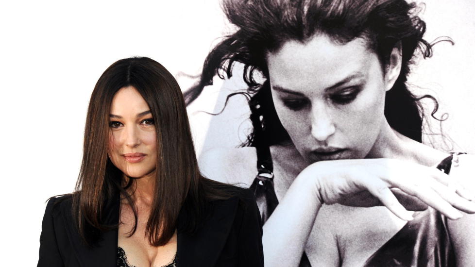 NAKENBOK: Monica Bellucci lar seg avfotografere over 150 fotografier i ny bok. Her under promooppdrag i Roma. Foto: STELLA PICTURES