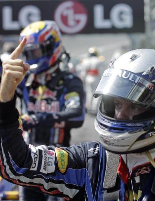 Vettel vant i Brasil