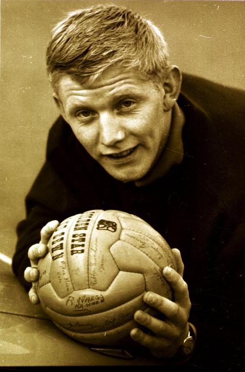 Rosenborgeren: . Nils Arne Eggen, fotballspiller RBK i 1967.. Foto: Jan Greve