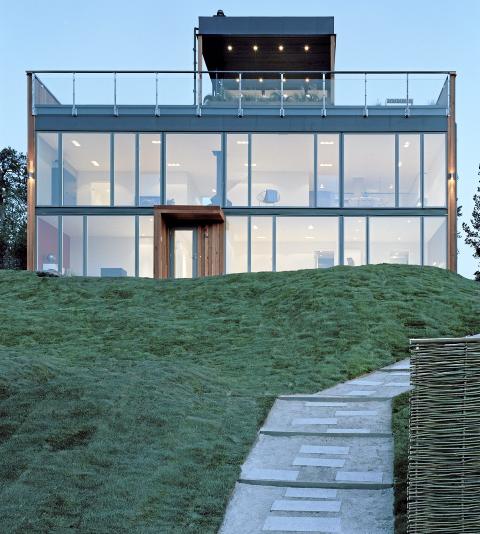 Ferdighus: Eksteri�r. Arkitekthus, Tyres� Wing�rdhs Arkitekter 05-2006 �. Lindman