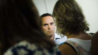 - MYKE M�L MEST UTSATT: Sier infomasjonssjef i PST, Martin Bernsen.  Foto: H�kon Eikesdal / DAGBLADET
