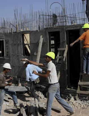 Byggerekord p� Vestbredden