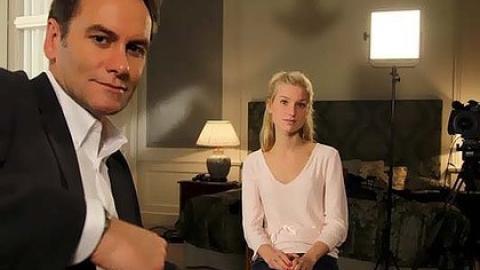 SNAKKET UT: Charlotte Lindstr�m snakket ut i australske 60 Minutes. Foto: Channel 9