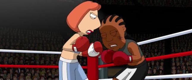Blir Cecila Brækhus banket opp i «Family Guy»?