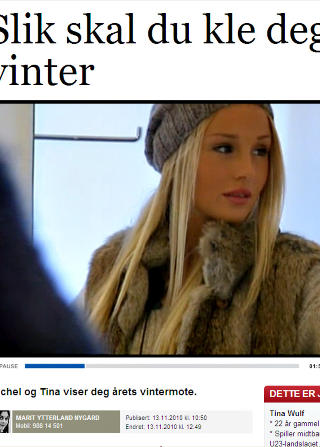 - LIDER: Kaninpels er overhodet ikke humant, slik mange tror, mener dyreverner Siri Martinsen. Faksimile: adressa.no