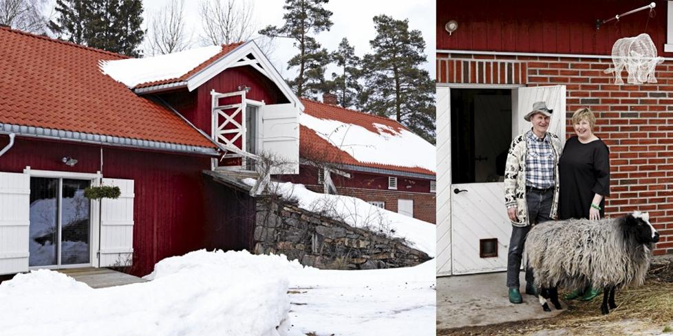 REAL L�VE: Ombyggingen ble ferdig i 2004 og foregikk i to etapper. F�rst glasshytta og deretter boligen. Foto: Ragnar Hartvig