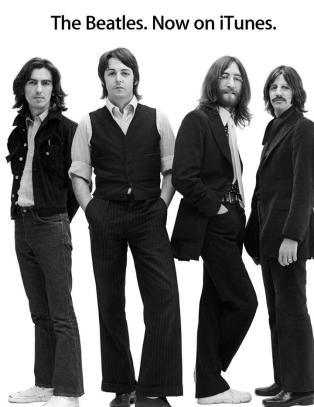 The Beatles er i iTunes