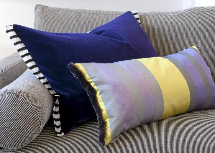MYKE GLEDER: Fire tøffe puter fra Designer Guild, kr 2720, Riis Interiør. Foto: Espen Grønli MYKE GLEDER: Fire tøffe puter fra Designer Guild, kr 2720, Riis Interiør. Foto: Espen Grønli