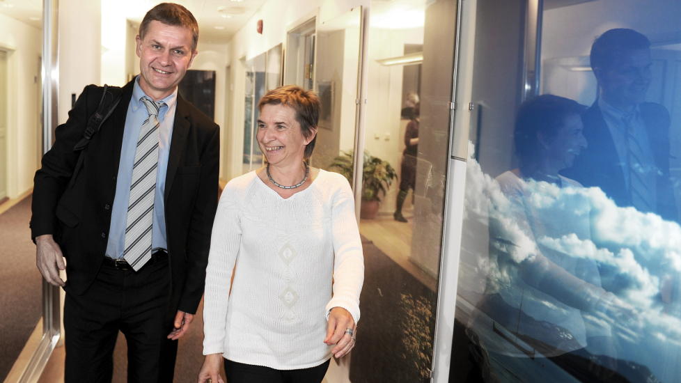 SLUTTER: Norges leder i de internasjonale klimaforhandlingene slutter i jobben etter bare sju m�neder. Om ti dager starter forhandlingene i Cancun i Mexico. - Beklagelig, sier Erik Solheim. Foto: Hans A. Vedlog