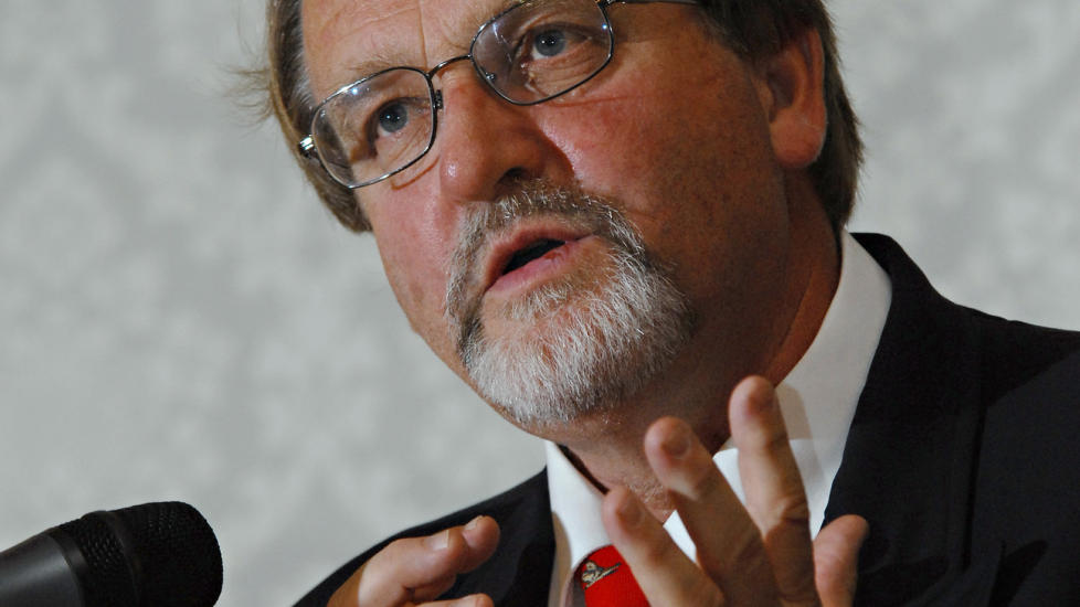 L�RERIKT: Bernt Hagtvet tar oss med p� en ideologisk dannelsereise blant despoter og humanister som formet v�r tid.  
Foto: Geir Otto Johansen / SCANPIX .