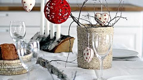 SALLY ANN: Jentene bak Norske Interi�rblogger stylet juleutstillingen til Sally Ann. Styling/foto: Ann Helen Lund og Solveig Gr�vle