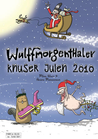 NYKOMMER: Wulffmorgenthaler debuterer med julehefte i år, og får skryt av anmelderen. NYKOMMER: Wulffmorgenthaler debuterer med julehefte i år, og får skryt av anmelderen.