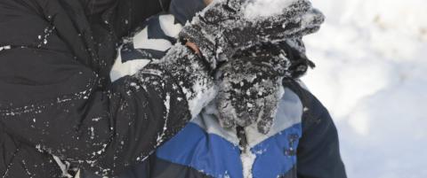 Du f�r ikke mark av � spise sn�